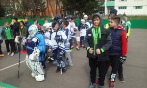 Petržalka v pohybe - Školská hokejbalová prípravka 2016